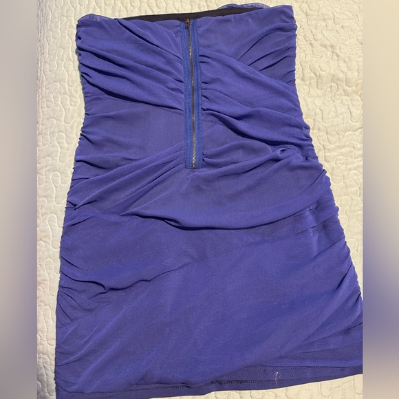 Metropark Strapless Mini Dress, Size L - Picture 2 of 4